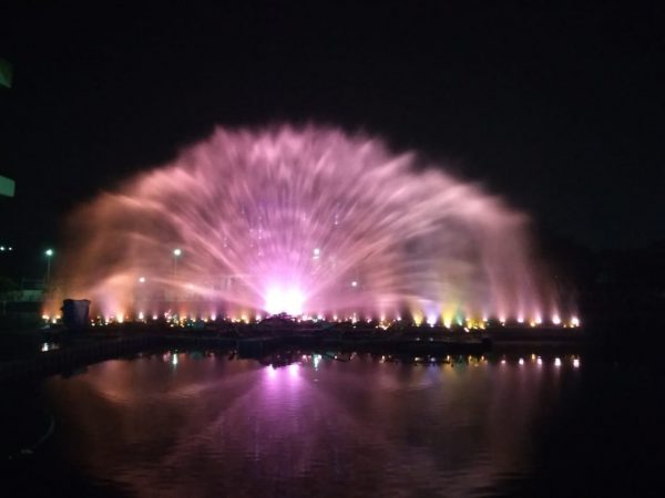 Laser Show at Mangal Talab,Patan Sahib