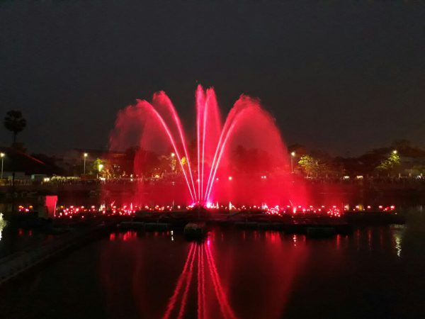 Laser show,Mangal Talab, Patna Sahib