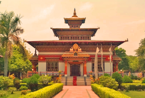 Bhutamese monastery in Bodhgaya