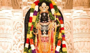 Ram Idol in RamMandir Ayodhya - ayodhya sightseeing places